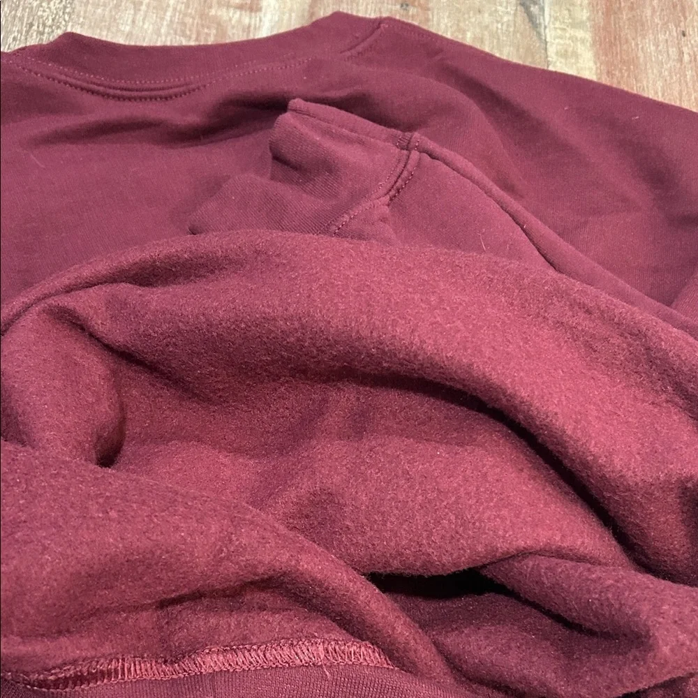 Gildan Maroon Crewneck Sweatshirt from NNHS 16th Annual Playwrights Festival - Picture 6 of 6